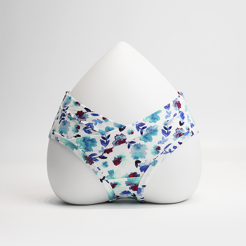 대나무 대나무 인쇄 비스코스 팬티